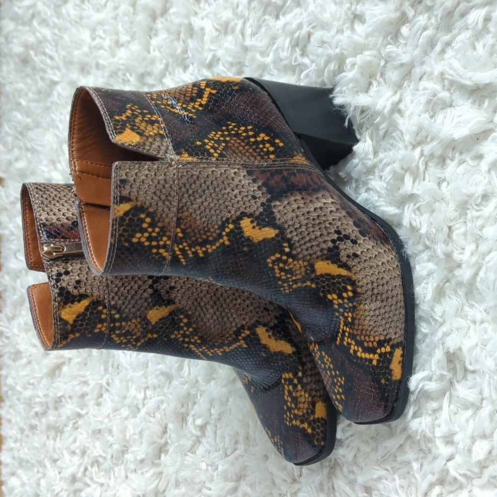 Franco Sarto Generous snake bootie